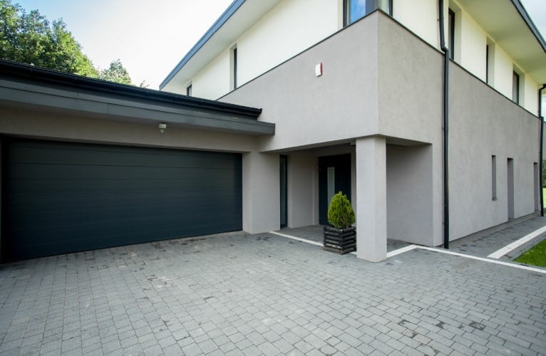 Garage from the outside