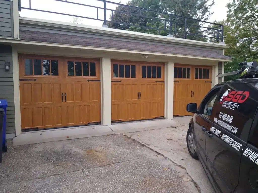 garage doors installed by superior garage door