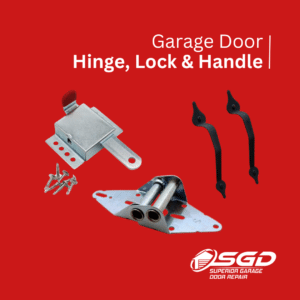 Garage Hinge Lock and Handle